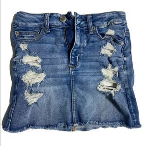American Eagle Jean Skirt Size 0